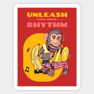 Unleash Your Inner Rhythm Monkey Magnet